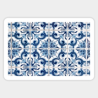 Traditional Portuguese glazed tiles Sticker